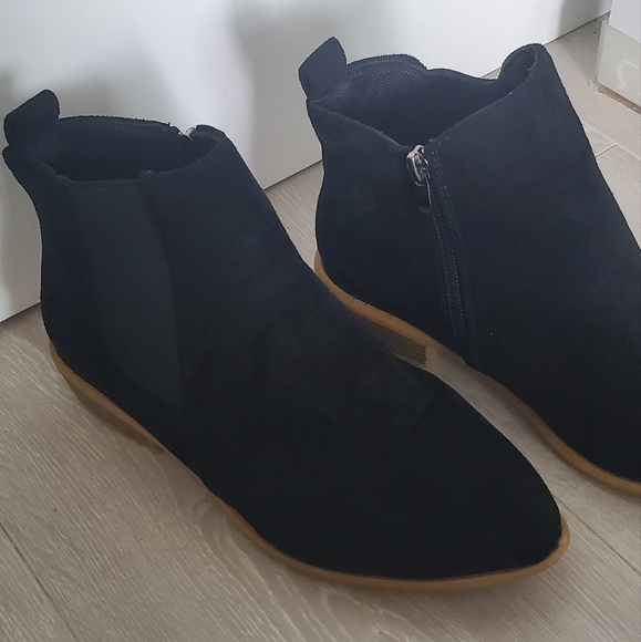 Black Suede Ankle Boots | 6 - Picture 2 of 6
